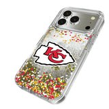 Kansas City Chiefs Confetti Glitter Phone Case for Apple iPhone 17 Series