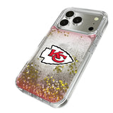 Kansas City Chiefs Linen Glitter Phone Case for Apple iPhone 17 Series