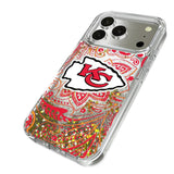 Kansas City Chiefs Paisley Glitter Phone Case for Apple iPhone 17 Series