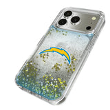 Los Angeles Chargers Linen Glitter Phone Case for Apple iPhone 17 Series