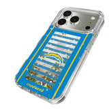 Los Angeles Chargers Field Glitter Phone Case for Apple iPhone 17 Series