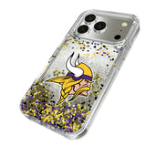 Minnesota Vikings Confetti Glitter Phone Case for Apple iPhone 17 Series