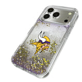 Minnesota Vikings Linen Glitter Phone Case for Apple iPhone 17 Series