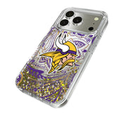 Minnesota Vikings Paisley Glitter Phone Case for Apple iPhone 17 Series