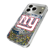 New York Giants Paisley Glitter Phone Case for Apple iPhone 17 Series