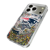 New England Patriots Paisley Glitter Phone Case for Apple iPhone 17 Series