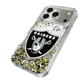 Las Vegas Raiders Confetti Glitter Phone Case for Apple iPhone 17 Series