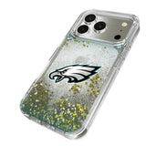 Philadelphia Eagles Linen Glitter Phone Case for Apple iPhone 17 Series
