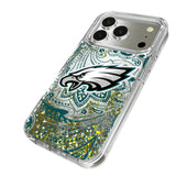 Philadelphia Eagles Paisley Glitter Phone Case for Apple iPhone 17 Series
