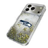 Seattle Seahawks Linen Glitter Phone Case for Apple iPhone 17 Series