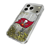 Tampa Bay Buccaneers Text Backdrop Glitter Phone Case for Apple iPhone 17 Series