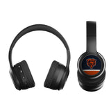 Chicago Bears Stripe Wireless Over-Ear BT Headphones With Case