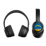 Los Angeles Chargers Personalized Endzone Solid Wireless Over-Ear BT Headphones With Case