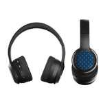 Marvel Avengers Captain America Pattern Wireless Over-Ear BT Headphones With Case