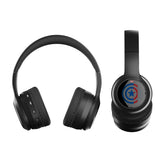 Marvel Avengers Captain America Sigil Wireless Over-Ear BT Headphones With Case