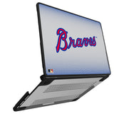 Atlanta Braves Home 2012 - Cooperstown Collection Linen Laptop Case for Apple MacBook