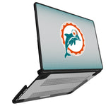Miami Dolphins 1966-1973 Historic Collection Linen Laptop Case for Apple MacBook