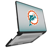 Miami Dolphins 1966-1973 Historic Collection Linen Laptop Case for Apple MacBook
