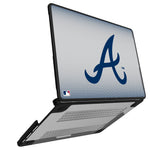 Atlanta Braves Linen Laptop Case-1