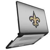 New Orleans Saints Linen Laptop Case for Apple MacBook