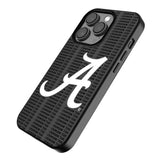 University of Alabama Crimson Tide Script A Text Backdrop MagSafe Compatible Phone Case for Apple iPhone