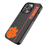 Clemson University Tigers Sidebar MagSafe Compatible Phone Case for Apple iPhone