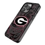 University of Georgia Bulldogs Paisley MagSafe Compatible Phone Case for Apple iPhone