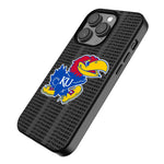 University of Kansas Jayhawks Text Backdrop MagSafe Compatible Phone Case for Apple iPhone