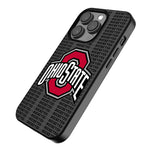 Ohio State University Buckeyes Text Backdrop MagSafe Compatible Phone Case for Apple iPhone