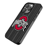 Ohio State University Buckeyes Text Backdrop MagSafe Compatible Phone Case for Apple iPhone