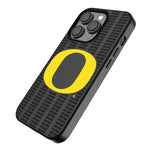 University of Oregon Ducks Text Backdrop MagSafe Compatible Phone Case for Apple iPhone