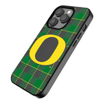 University of Oregon Ducks Plaid MagSafe Compatible Phone Case for Apple iPhone