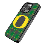 University of Oregon Ducks Plaid MagSafe Compatible Phone Case for Apple iPhone