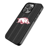 University of Arkansas Fayetteville Razorbacks Text Backdrop MagSafe Compatible Phone Case for Apple iPhone