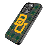 Baylor University Bears Plaid MagSafe Compatible Phone Case for Apple iPhone