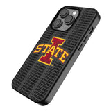 Iowa State University Cyclones Text Backdrop MagSafe Compatible Phone Case for Apple iPhone