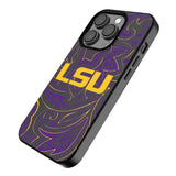 Louisiana State University Tigers Paisley MagSafe Compatible Phone Case for Apple iPhone