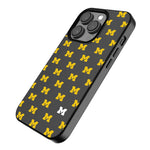 University of Michigan Wolverines Fashion Pattern MagSafe Compatible Phone Case for Apple iPhone-1