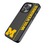 University of Michigan Wolverines Sidebar MagSafe Compatible Phone Case for Apple iPhone