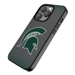 Michigan State University Spartans Linen MagSafe Compatible Phone Case for Apple iPhone