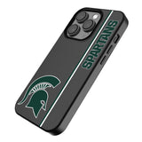 Michigan State University Spartans Sidebar MagSafe Compatible Phone Case for Apple iPhone
