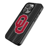 University of Oklahoma Sooners Text Backdrop MagSafe Compatible Phone Case for Apple iPhone