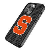 Syracuse University Orange Text Backdrop MagSafe Compatible Phone Case for Apple iPhone