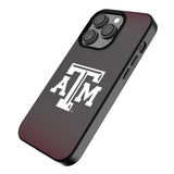 Texas A&M University Aggies Linen MagSafe Compatible Phone Case for Apple iPhone