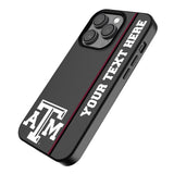 Texas A&M University Aggies Personalized Sidebard MagSafe Compatible Phone Case for Apple iPhone