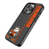 Cleveland Browns Historic Collection Sidebar MagSafe Compatible Phone Case for Apple iPhone