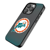 Miami Dolphins 1966-1973 Historic Collection Linen MagSafe Compatible Phone Case for Apple iPhone