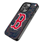 Boston Red Sox Paisley Magnetic Phone Case-2