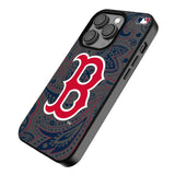 Boston Red Sox Paisley Magnetic Phone Case-2