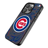 Chicago Cubs Paisley Magnetic Phone Case-2